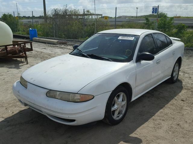 1G3NL52E84C207808 - 2004 OLDSMOBILE ALERO GL WHITE photo 2