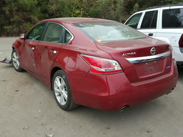 1N4AL3AP6DC288674 - 2013 NISSAN ALTIMA 2.5 RED photo 3