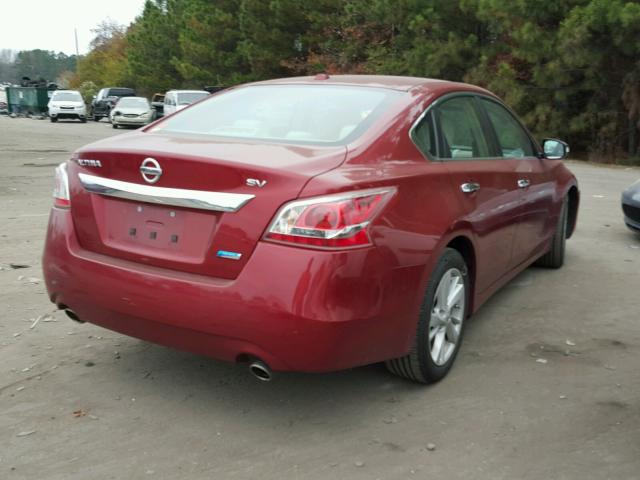 1N4AL3AP6DC288674 - 2013 NISSAN ALTIMA 2.5 RED photo 4