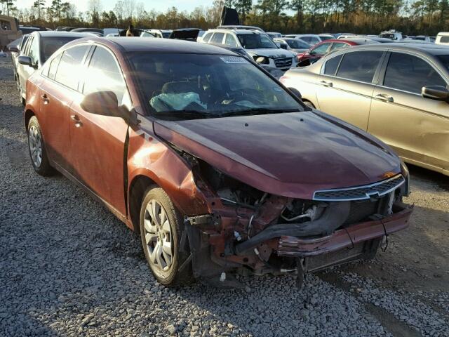 1G1PA5SH1D7212651 - 2013 CHEVROLET CRUZE LS ORANGE photo 1