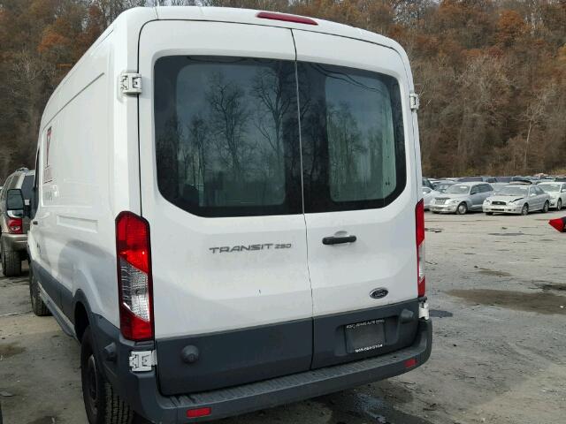 1FTYR2CM3FKA94794 - 2015 FORD TRANSIT T- WHITE photo 3