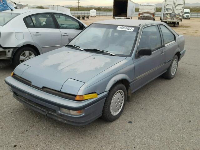 JH4DA3342JS029471 - 1988 ACURA INTEGRA RS BLUE photo 2