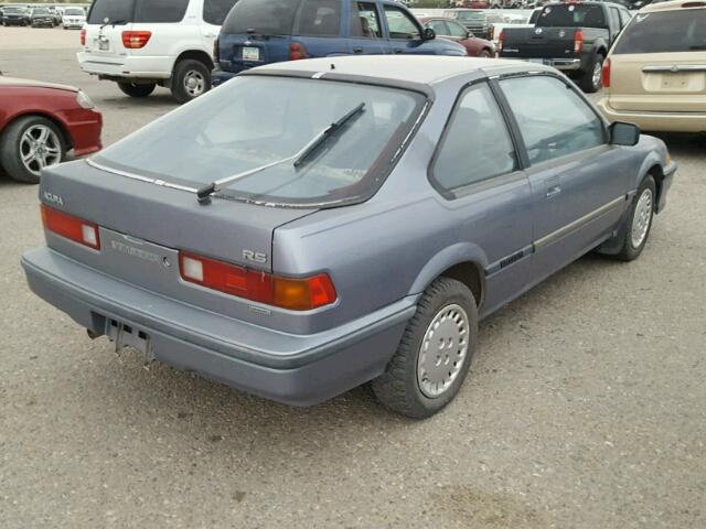 JH4DA3342JS029471 - 1988 ACURA INTEGRA RS BLUE photo 4