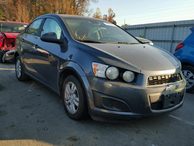 1G1JC5SH4D4130219 - 2013 CHEVROLET SONIC LT GRAY photo 1