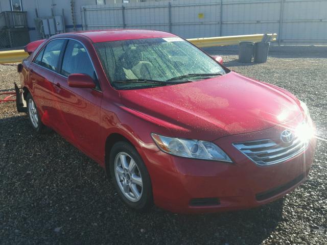 4T1BE46K77U135663 - 2007 TOYOTA CAMRY NEW RED photo 1