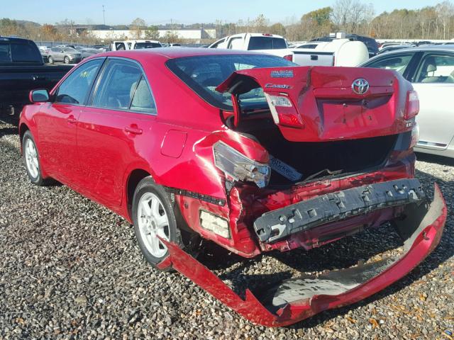 4T1BE46K77U135663 - 2007 TOYOTA CAMRY NEW RED photo 3