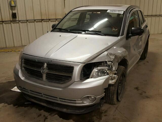 1B3HB48B88D501931 - 2008 DODGE CALIBER SX SILVER photo 2