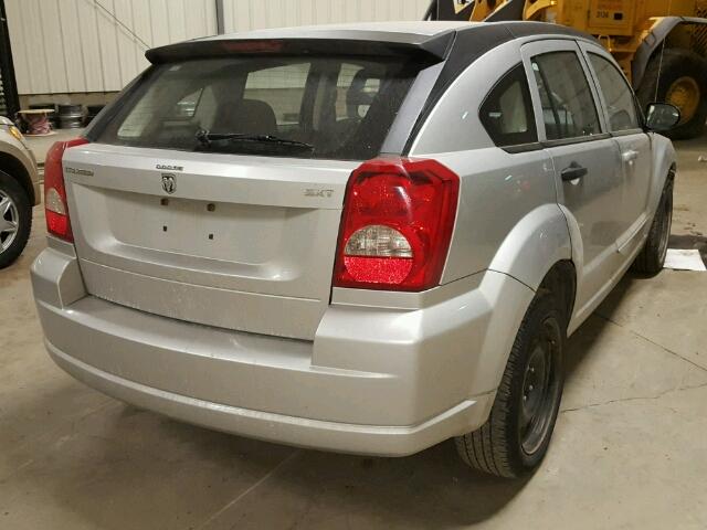 1B3HB48B88D501931 - 2008 DODGE CALIBER SX SILVER photo 4