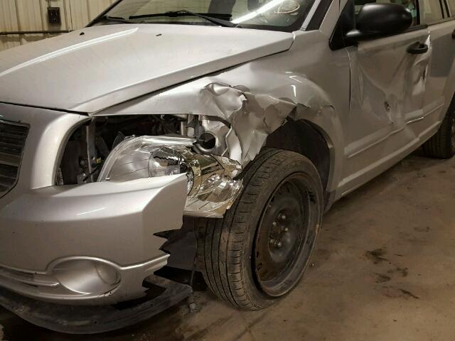 1B3HB48B88D501931 - 2008 DODGE CALIBER SX SILVER photo 9