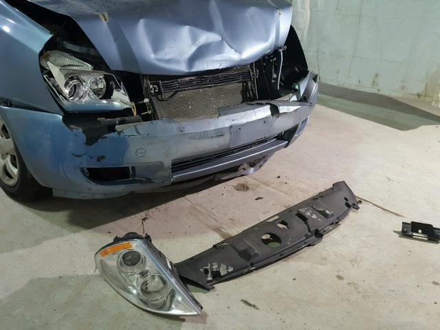 KNDMB233266020656 - 2006 KIA SEDONA EX BLUE photo 9