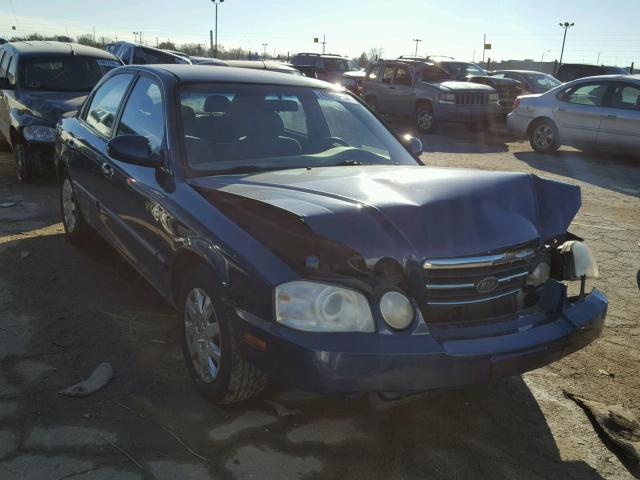 KNAGD126665450979 - 2006 KIA OPTIMA LX BLUE photo 1