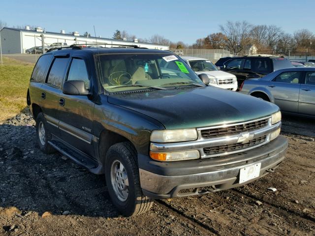 1GNEK13Z02J280698 - 2002 CHEVROLET TAHOE LS GREEN photo 1