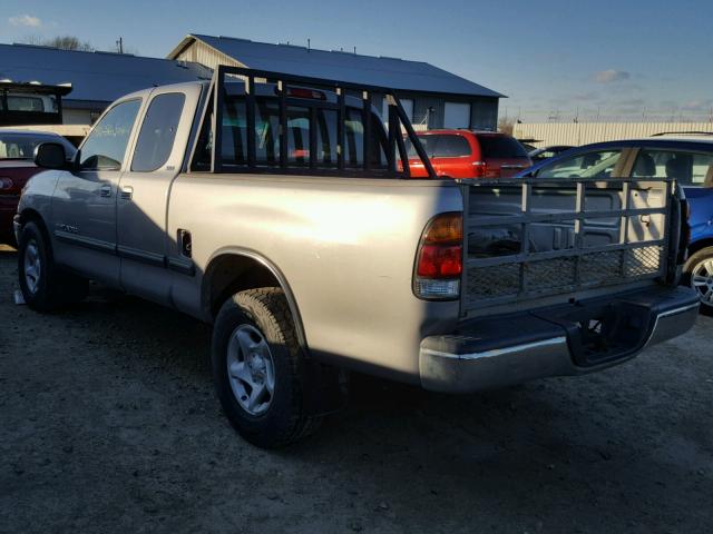 5TBRT34132S302748 - 2002 TOYOTA TUNDRA ACC GRAY photo 3