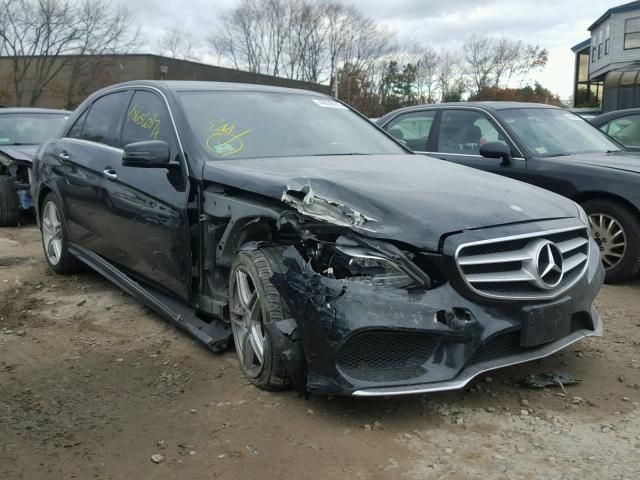 WDDHF8JB9EA882891 - 2014 MERCEDES-BENZ E 350 4MAT BLACK photo 1