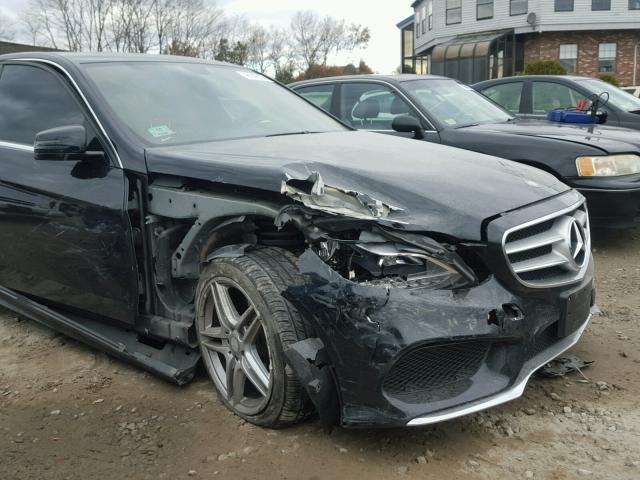 WDDHF8JB9EA882891 - 2014 MERCEDES-BENZ E 350 4MAT BLACK photo 9