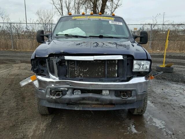 1FTNX21F62ED38640 - 2002 FORD F250 SUPER BLUE photo 9