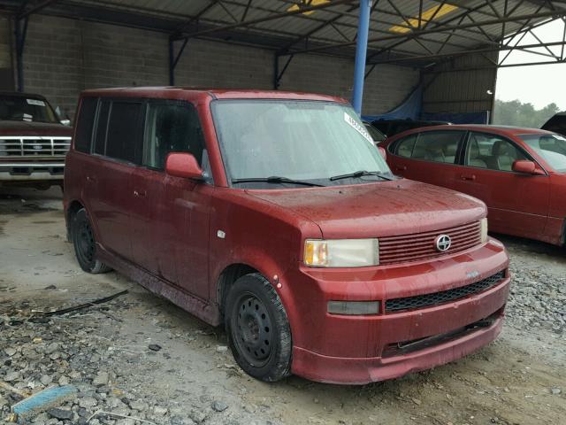 JTLKT324864068506 - 2006 TOYOTA SCION XB ბურგუნდია ფოტო 1