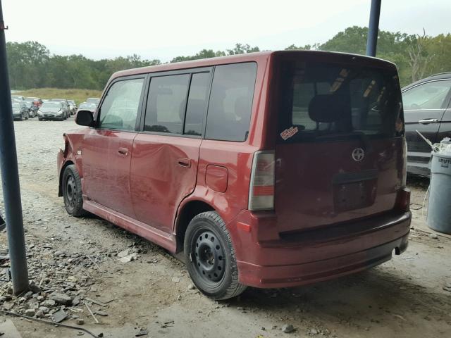 JTLKT324864068506 - 2006 TOYOTA SCION XB ბურგუნდია ფოტო 3