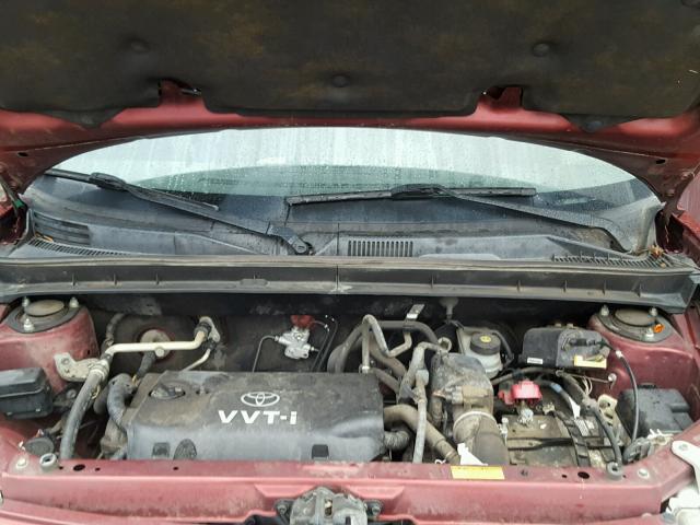 JTLKT324864068506 - 2006 TOYOTA SCION XB ბურგუნდია ფოტო 7