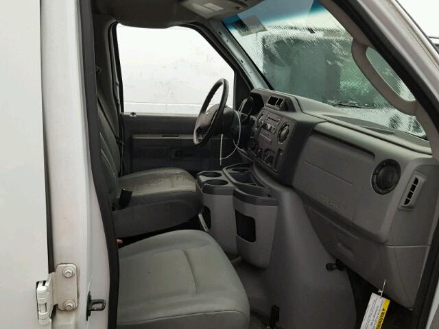 1FTNS2EL4DDA08034 - 2013 FORD ECONOLINE WHITE photo 5