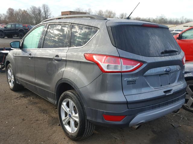 1FMCU9GX7EUA01599 - 2014 FORD ESCAPE SE GRAY photo 3