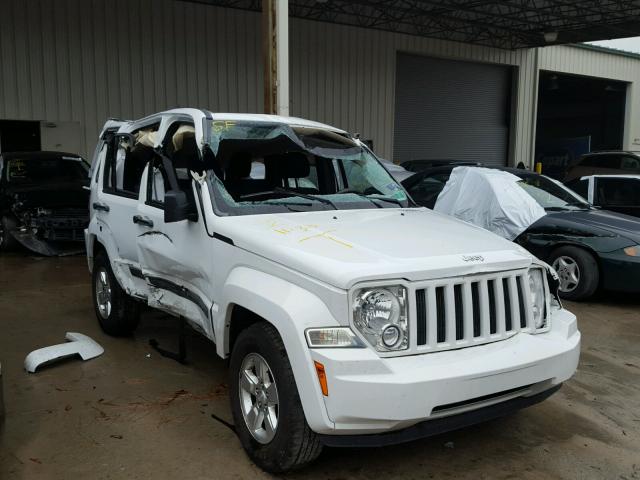 1C4PJLAKXCW151619 - 2012 JEEP LIBERTY SP WHITE photo 1