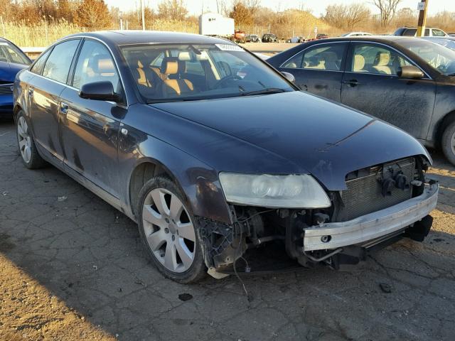 WAUDL74F85N087539 - 2005 AUDI A6 4.2 QUA GRAY photo 1