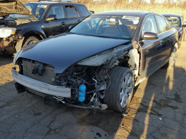 WAUDL74F85N087539 - 2005 AUDI A6 4.2 QUA GRAY photo 2