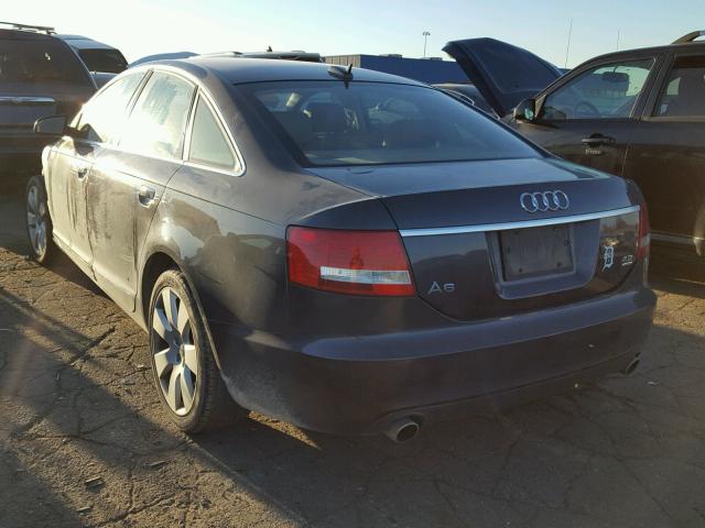 WAUDL74F85N087539 - 2005 AUDI A6 4.2 QUA GRAY photo 3