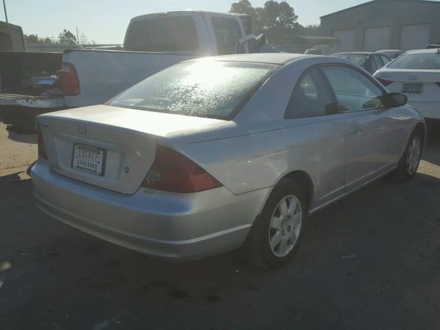 1HGEM22912L086116 - 2002 HONDA CIVIC EX 银色 照片 4