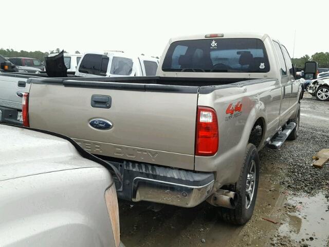 1FTWW31RX8EA07561 - 2008 FORD F350 SRW S GRAY photo 4