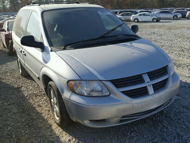 1D4GP45R15B401905 - 2005 DODGE CARAVAN SX SILVER photo 1