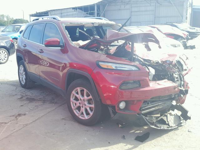 1C4PJLCBXGW303451 - 2016 JEEP CHEROKEE L RED photo 1