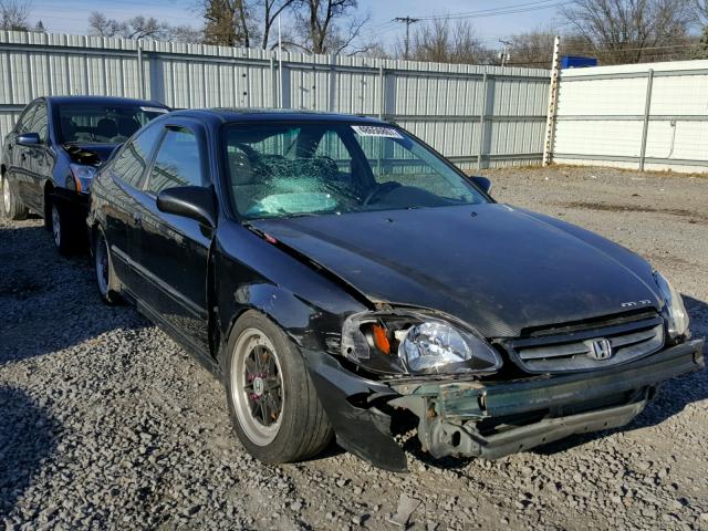 1HGEJ8142TL035632 - 1996 HONDA CIVIC EX BLACK photo 1