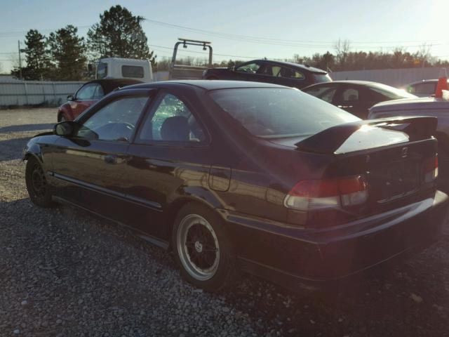 1HGEJ8142TL035632 - 1996 HONDA CIVIC EX BLACK photo 3