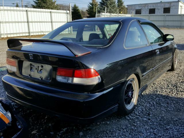 1HGEJ8142TL035632 - 1996 HONDA CIVIC EX BLACK photo 4