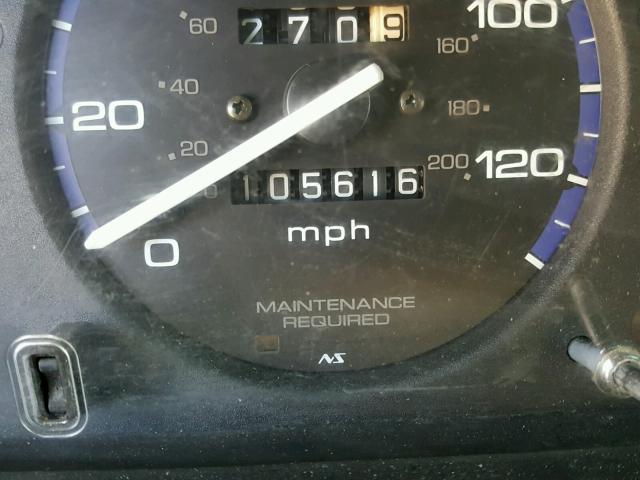 1HGEJ8142TL035632 - 1996 HONDA CIVIC EX BLACK photo 8