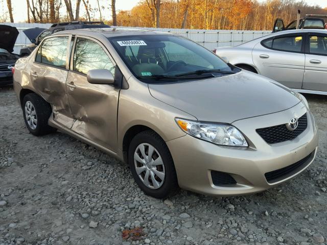 2T1BU40E39C130342 - 2009 TOYOTA COROLLA BA TAN photo 1