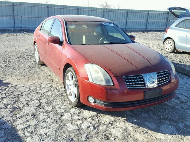 1N4BA41E85C822208 - 2005 NISSAN MAXIMA SE RED photo 1