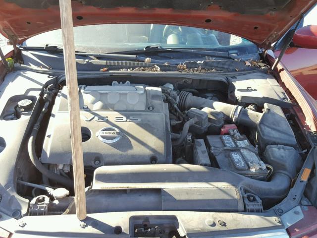 1N4BA41E85C822208 - 2005 NISSAN MAXIMA SE RED photo 7