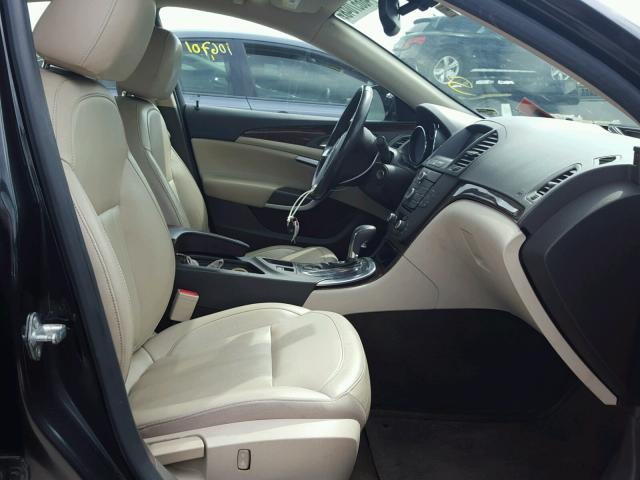 2G4GR5EKXC9172523 - 2012 BUICK REGAL 黑色 照片 5