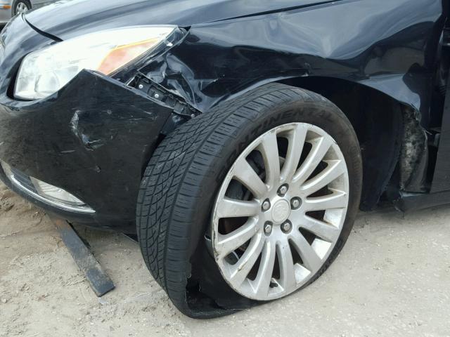 2G4GR5EKXC9172523 - 2012 BUICK REGAL 黑色 照片 9