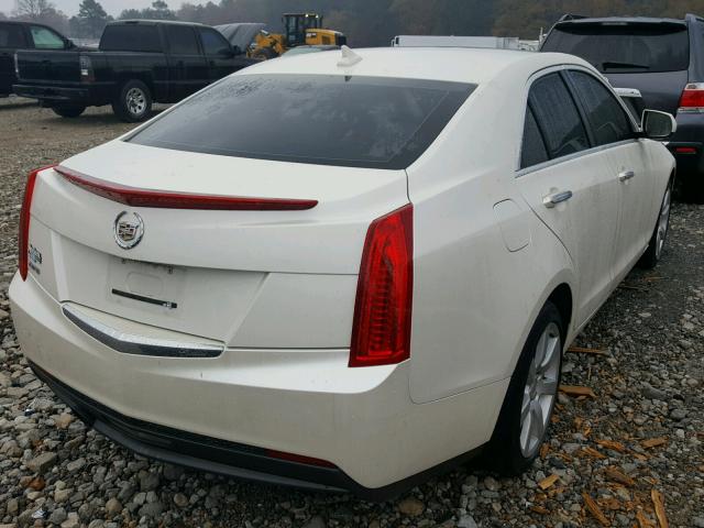 1G6AA5RA1D0119310 - 2013 CADILLAC ATS WHITE photo 4