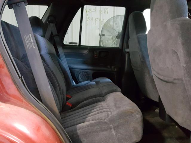 1GNCS13W112120142 - 2001 CHEVROLET BLAZER RED photo 6