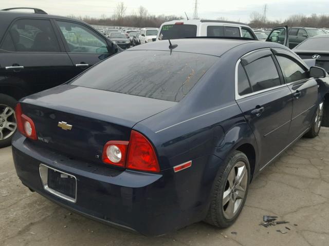 1G1ZH57B284303086 - 2008 CHEVROLET MALIBU 1LT BLUE photo 4