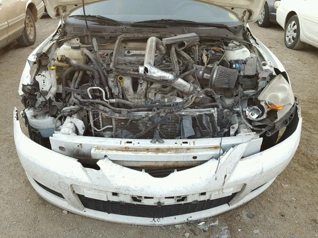 JM1BK34L991243600 - 2009 MAZDA SPEED 3 WHITE photo 9