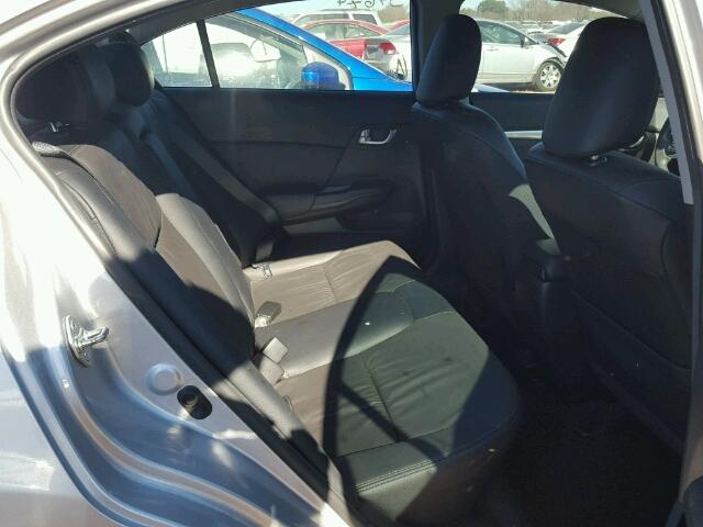 2HGFB2F94EH505128 - 2014 HONDA CIVIC EXL 银色 照片 6