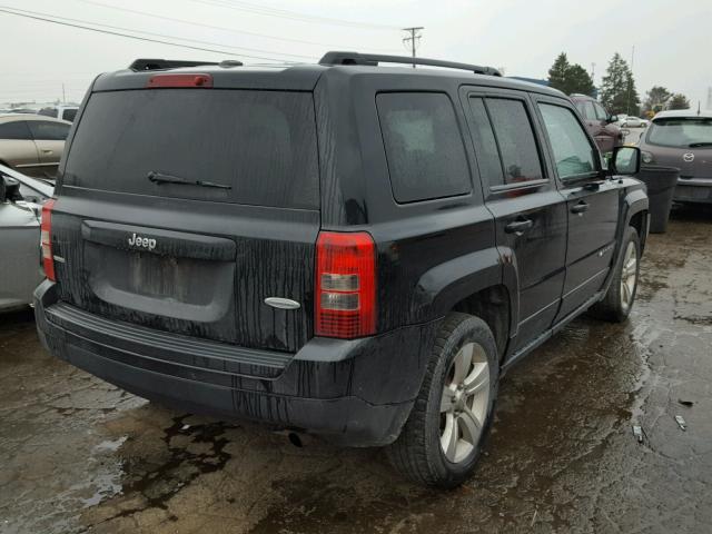 1J4NT1GAXBD175699 - 2011 JEEP PATRIOT SP BLACK photo 4