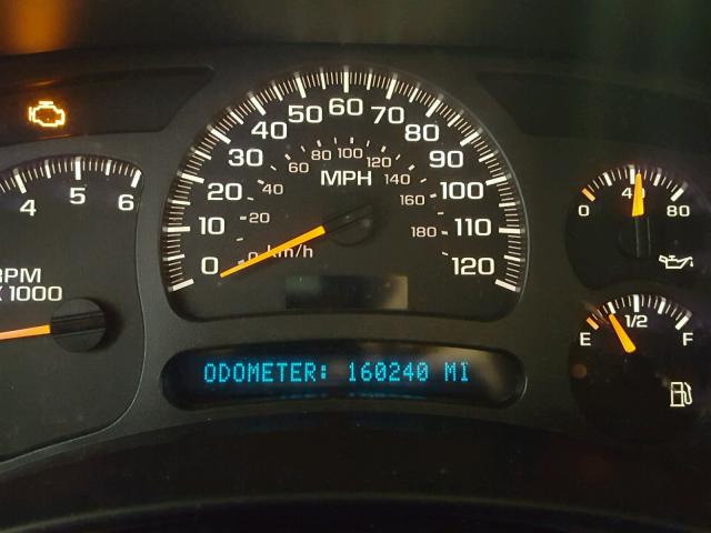 3GNEC12T44G238064 - 2004 CHEVROLET AVALANCHE BLACK photo 8