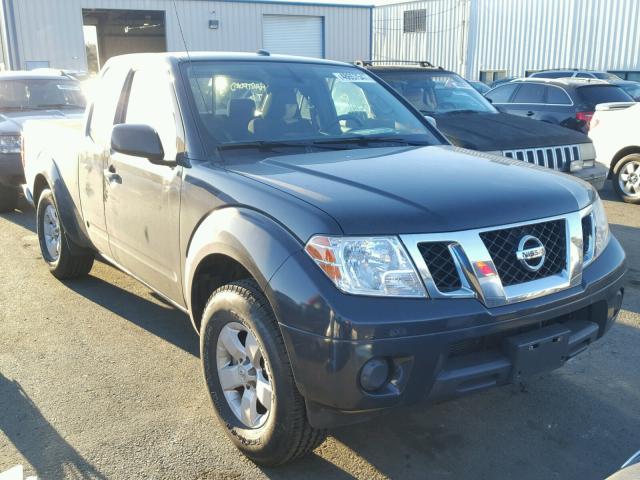 1N6AD0CU0DN726213 - 2013 NISSAN FRONTIER S CHARCOAL photo 1